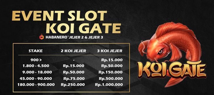 Link Alternatif Slot Koi Gate Super Jackpot 2024